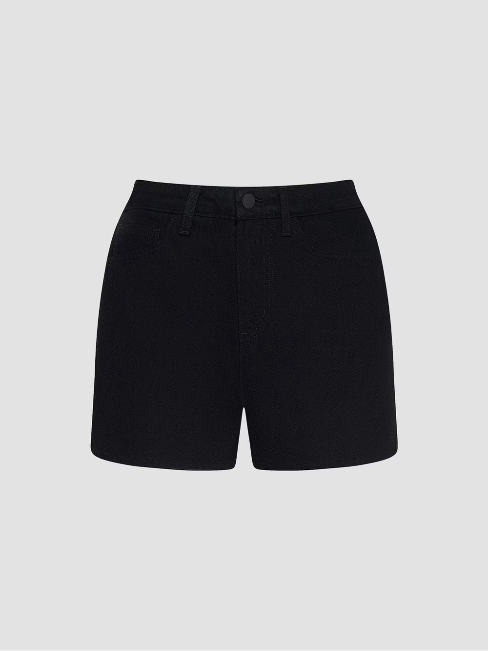 L’Agence Black Women's High-Rise Casual Shorts